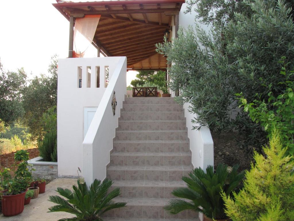 Appartamento Elia House 1 Astoning Sea View Among The Olive Trees Patitiri Camera foto
