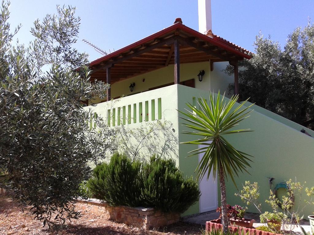 Appartamento Elia House 1 Astoning Sea View Among The Olive Trees Patitiri Esterno foto